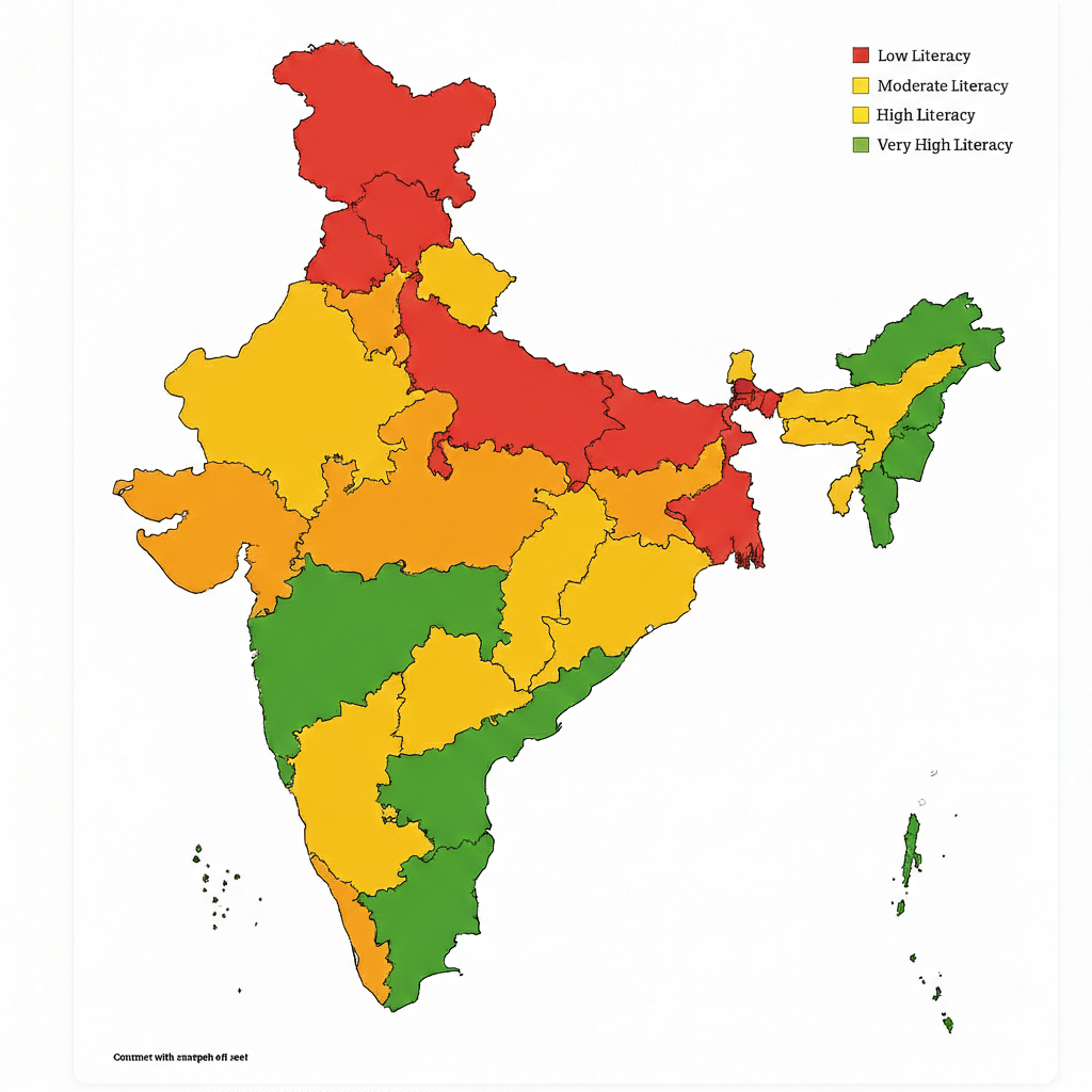 Indian Education Map